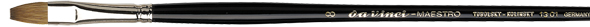 da Vinci Series 1301 MAESTRO water colour brush, flat