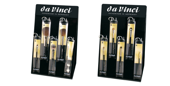 da Vinci Serie 4840-1 Thekenaufsteller CLASSIC mit 40 Pinseln