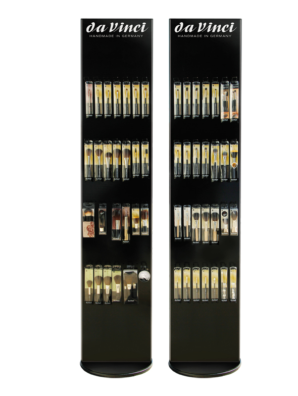 da Vinci Serie 4855-2 Bodendrehständer gefüllt mit 189 Pinseln