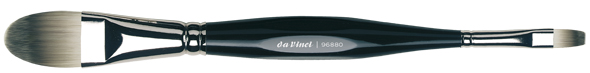 da Vinci Serie 96880 Doppelpinsel für Concealer und Foundation