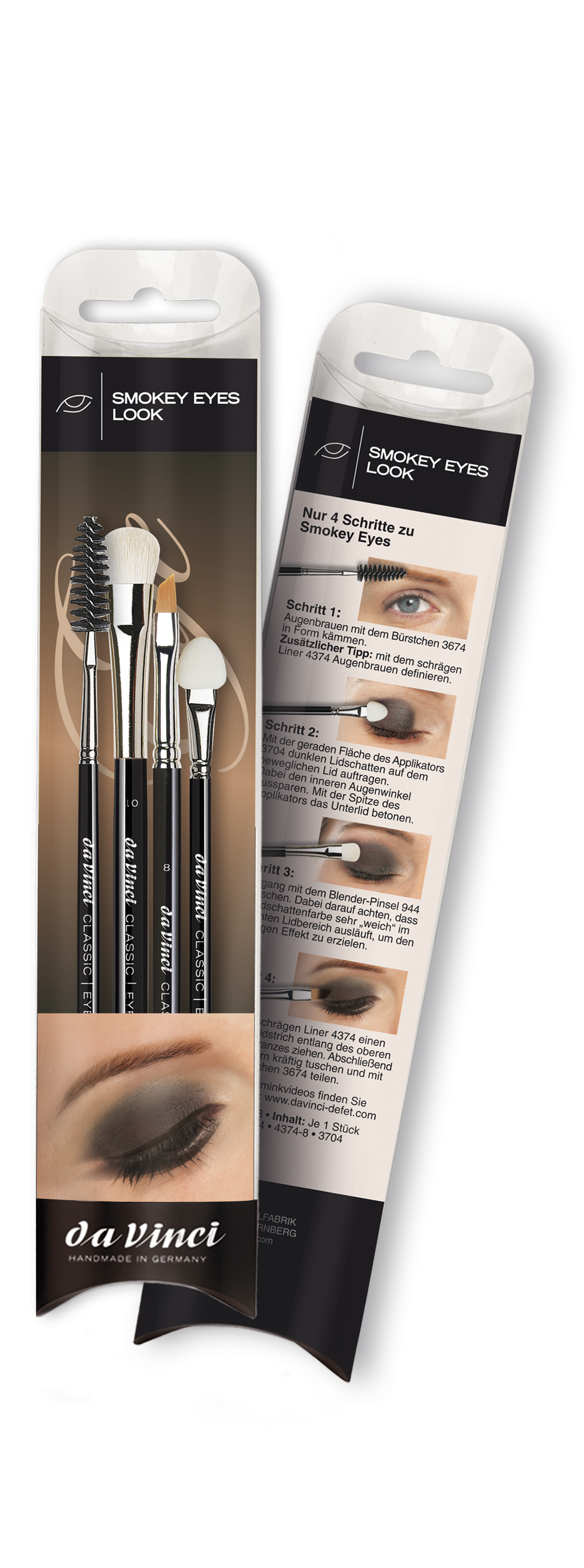 da Vinci Serie 4803 SMOKEY EYES SET 3674 - 4374/8 - 3704 - 944/10