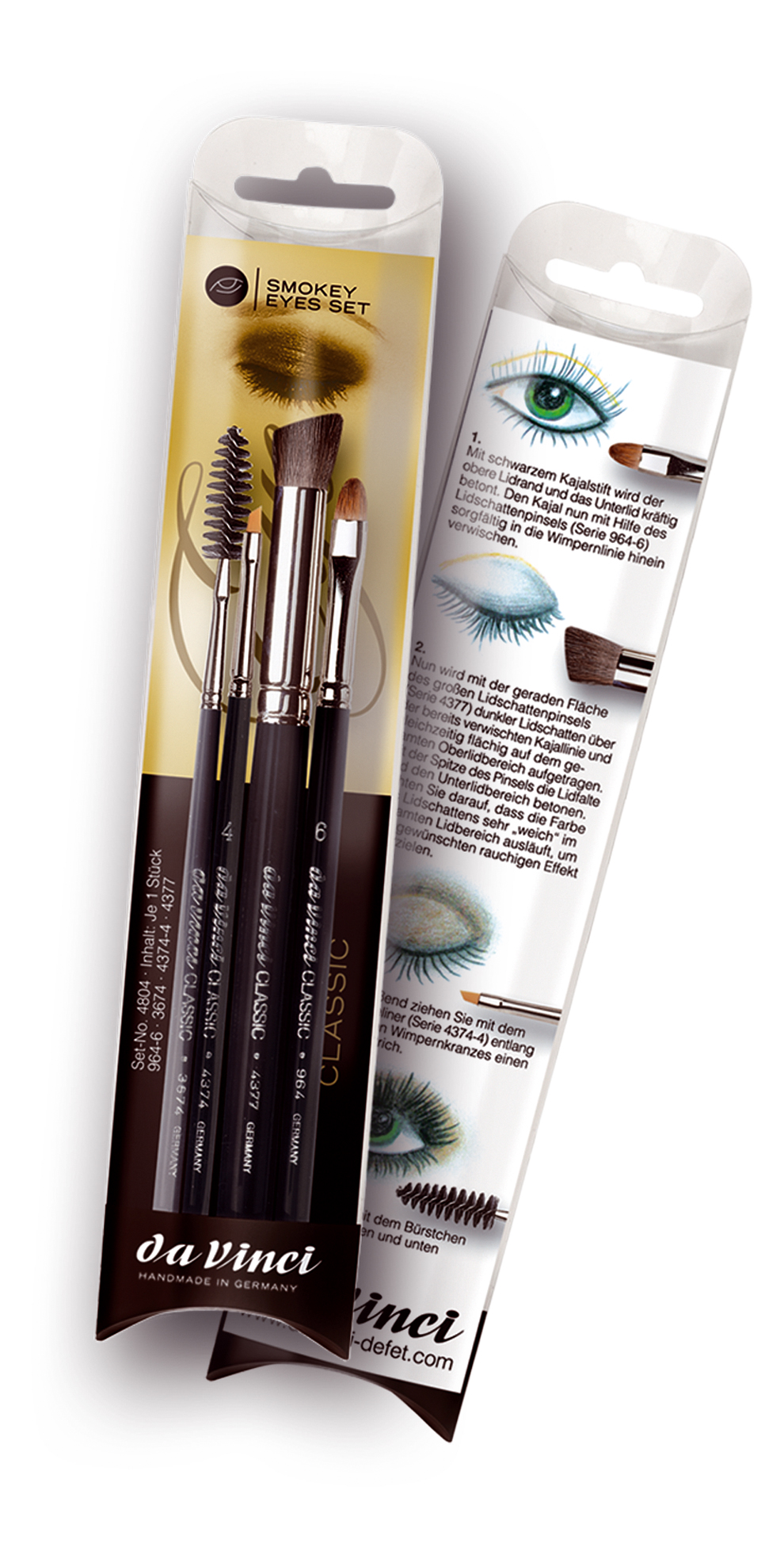 da Vinci Serie 4804 SMOKEY EYES
bestehend aus je 1 Stück
Serie
964 – 6 · 3674
4374 – 4 · 4377