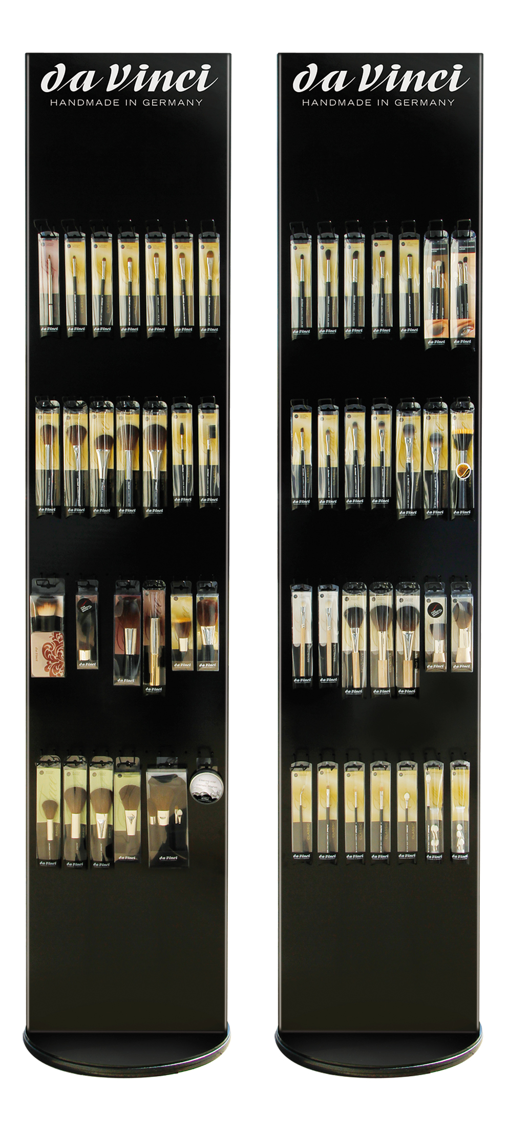 da Vinci Serie 4855-2 Bodendrehständer gefüllt mit 189 Pinseln