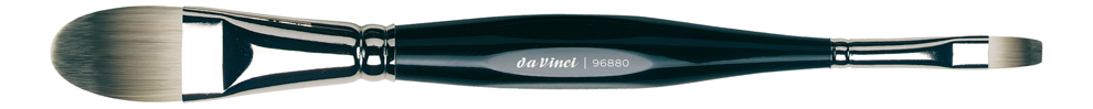 da Vinci Serie 96880 Doppelpinsel für Concealer und Foundation