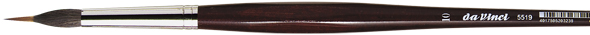 da Vinci Series 5519 Liner brush, with inlaid, extra long needle-sharp tip