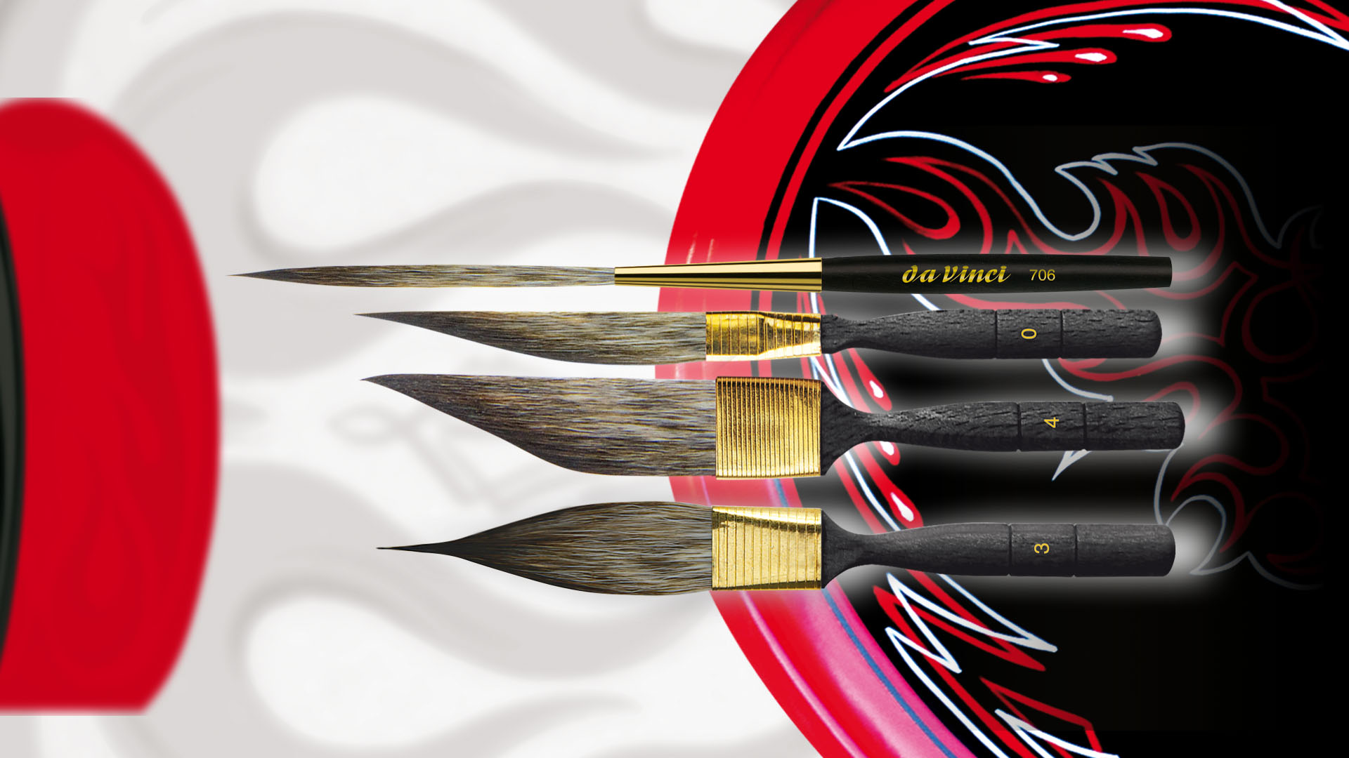 Brushes for Pinstriping Special Markets Artist Brushes