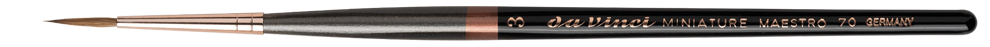 da Vinci Series 70 MINIATURE MAESTRO round, extra long and extra pointed